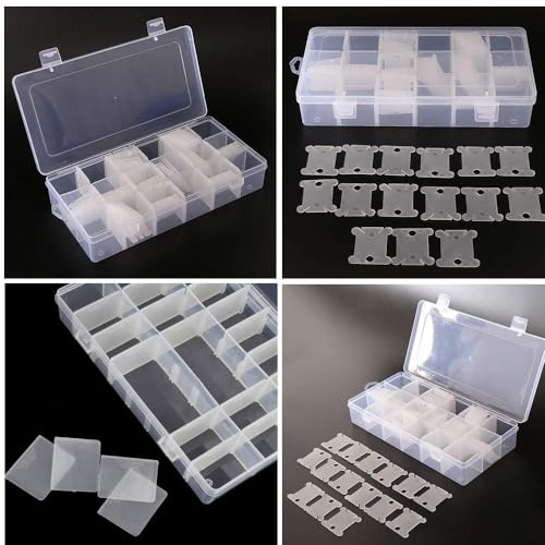 Embroidery Floss Organizer Box Set, Cross Stitch Craft Storage