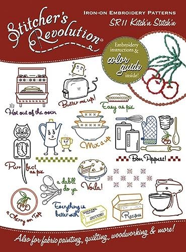 Aunt Martha's Stitcher's Revolution Iron-On Transfers-Kitchen Inspirations