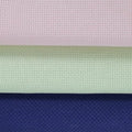 KCS 3 pc of 15" x 18"(38cmx45cm) Counted Cross Stitch Cotton Aida Cloth Needlework Rolled Fabric Box,16CT,Royal Blue+Light Green+Pink - color: Royal Blue+light Green+pink, size: 16CT