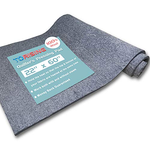 100% Wool Monster Pressing mat -22" x 60" Professional Ironing Pad - size: 22" X 60"