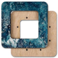 Small Hoop with Magnetic Holders from Plywood for Embroidery and Cross Stitching, MP-012 Size(2.6x2.6 in) (Celadon) - color: Celadon