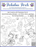 Mermaid Beach Water Soluble Embroidery Patterns on Sulky Water Soluble Stabilizer for Hand Embroidery Projects - color: Beach