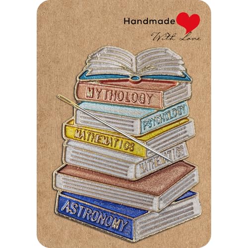 Needle Minder Magnet, Magnetic Needle Minder, Needle Minders Magnetic Cross Stitch Accessories, Magnetic Needle Holder, Life Tree, Butterfly, Cats, Owl, Heart (Book) - size: book