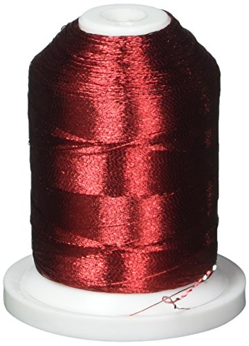 Robison-Anton J Metallic Thread, 1000-Yard, Red (Model: 10M-1009)