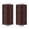 Simthread All Purpose Thread Polyester 400Y Brown - color: Brown PP#035