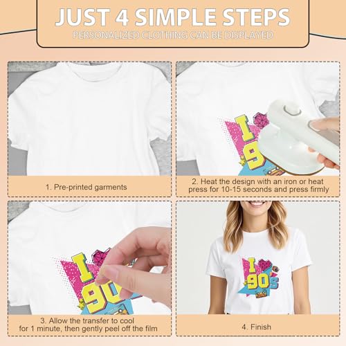 20 Pcs Back to 80s 90s DTF Transfers Ready to Press DIY Clothes - color: 80s 90s Theme