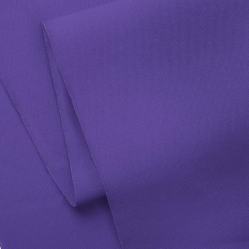 Craftido-19 Options-100% Cotton Fabric by The Yard in Solid Color 44”Wide by 3yd (9 ft) -Medium Weight 5.2 oz-Soft Cotton for Quilting, Sewing, Crafts, Binding, Backing and Lining - Gentian Violet - color: Gentian Violet