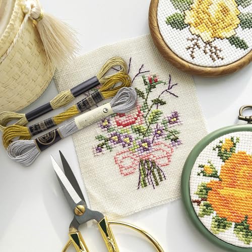 3 Skeins Metallic Embroidery Floss, Glitter Embroidery Thread String, Polyester Cross-Stitch Threads for Hand Embroidery, String Art, DIY Bracelet- Gold & Silver & Yellow - color: Gold & Silver & Yellow