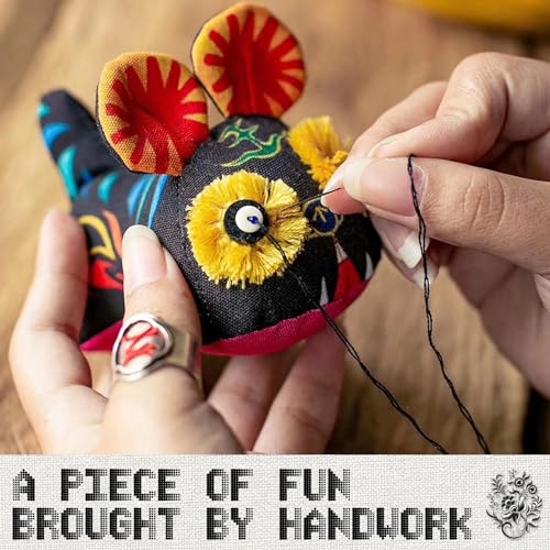 14 Skeins Embroidery Floss, Black Embroidery Thread, Friendship Bracelet String, Cross Stitch for DIY Making - color: Black-1