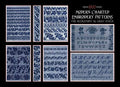 Modern Charted Embroidery Patterns: for Needlepoint & Cross Stitch