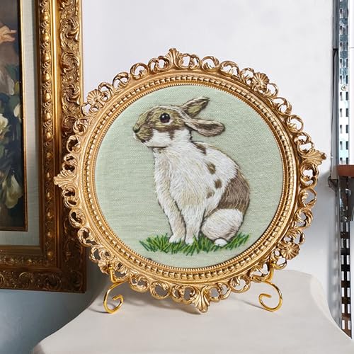 4 Inch 12Pcs Small Embroidery Hoops, Round Hoop Rings Bulk, for Cross Stitch - style: 4IN/10CM