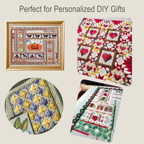 Needlepoint Canvas 13 Mesh - 20x18 Inch Blank White Embroidery Canvas