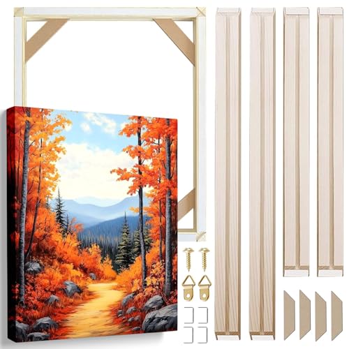 12x28 Solid Wood Stretcher Bars for Canvas & Needlepoint - size: 12"x28"