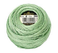 DMC Pearl Cotton Ball Size 8 87yd, Light Pistachio Green