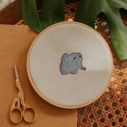 GLOBLELAND 4 Sheets Cartoon Animals Water Soluble Embroidery Pattern - color: Cartoon Animals