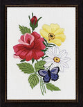 Butterfly Floral Embroidery Kit