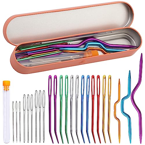 ZMAAGG Yarn Needle, Tapestry Needle, Darning Needles, Cable Needle - style: Style 1