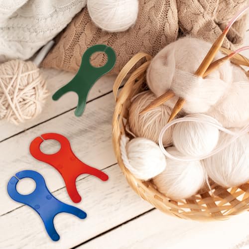 Jersvimc 40pcs Yarn Bobbins, for Crochet Large Bobbins Spool Tool - size: 5 Color - 40Pcs