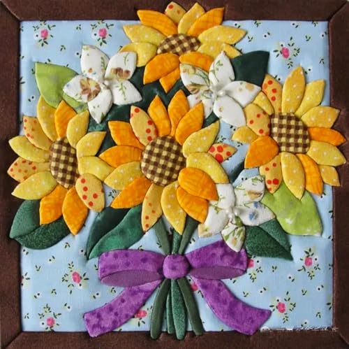 50pcs 8" x 8" Fabric Squares 100% Cotton Fabric Bundles Quilting Craft Supplies Floral Precut Squares Patchwork for Sewing DIY Quilt Patchwork - size: 8x8 Inches