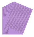 Royal Green Printable Rectangle Labels, 1 x 0.375 Inch - 1540 Pack - color: Purple, size: 1540