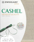 Wizardi Cashel 28 Count Raw Linen 3281/53. Needlework Canvas, Cross-Stitch Fabric, Embroidery Cloth, Needlepoint Canvas. 100% Linen. Precut Zweigart - color: Raw Linen