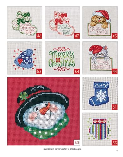 Holiday Ornaments Galore: 98 Festive Cross Stitch Ornaments