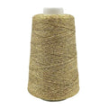 Metallic Crochet Thread, 80g Lurex Yarn for Charms（Gold - color: Gold