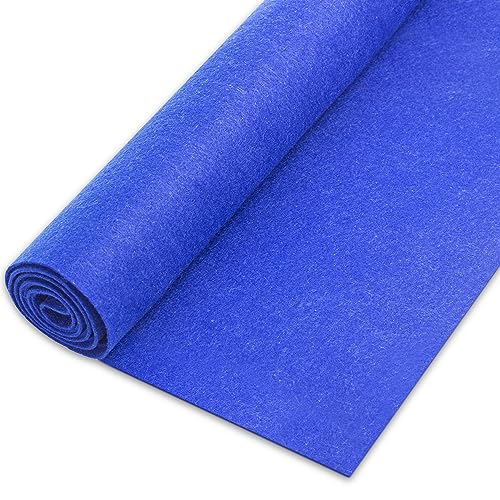 Felt Fabric 1.8 mm Thick 36" x 72" - Soft Durable Felt by The Yard Felt Sheets for Arts and Crafts, DIY Sewing, Crafting Projects (Blue) ﻿ ﻿ ﻿ ﻿ ﻿ ﻿ ﻿ ﻿ ﻿ - color: Blue, size: 36" x 72"