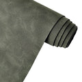 Dark Green Soft Faux Suede Fabric 30x135cm Synthetic Faux Leather Frosted Leatherette for DIY Phone Case Wallets Making - color: Dark Green