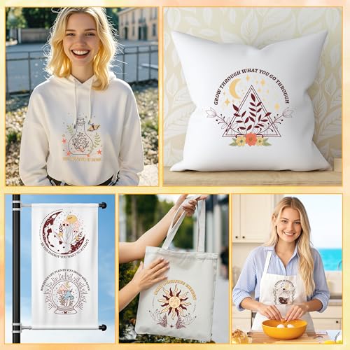 12 Sheets Bohemian Iron on Transfers for T-Shirts - style: Bohemian