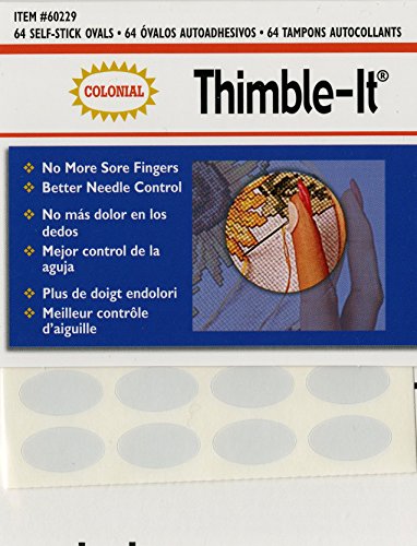 Colorbok 60229 Thimble-It Finger Pads, 64 Per Package - size: 1 PACK