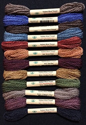 Valdani Australian Virgin Wool Sz 8 | Primitive Art | 10 Yds/Thread
