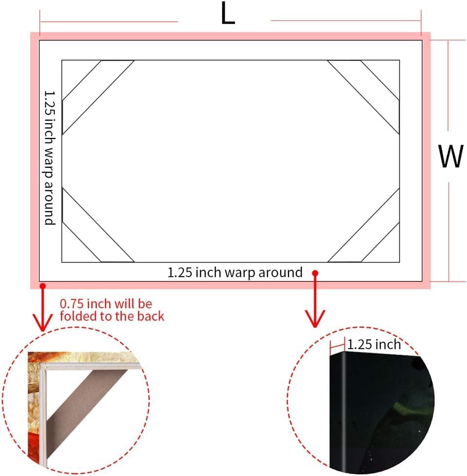 B.B.F MAKE 12x20 Solid Wood Stretcher Bars for Canvas & Needlepoint - size: 12"x20"