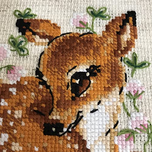 RIOLIS 1777 Little Deer Counted Cross Stitch Kit 5 x 5 in - style: Little Deer 1777