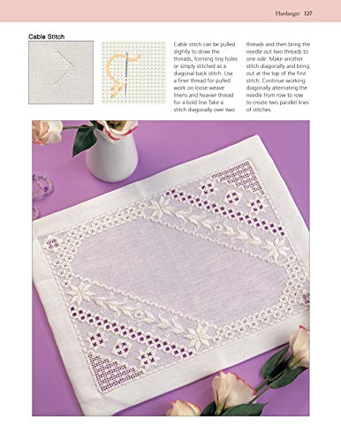 Encyclopedia of Classic & Vintage Stitches: 245 Illustrated Embroidery Stitches for Cross Stitch, Crewel, Beadwork, Needlelace, Stumpwork, and More (IMM Lifestyle Books)