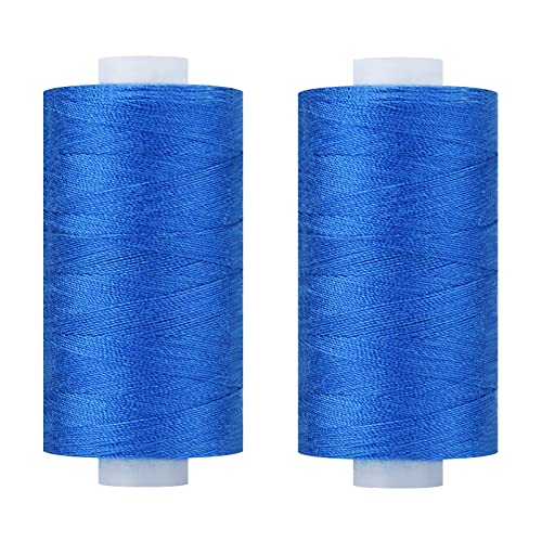 Simthread All Purpose Thread Polyester 400Y Blue - color: Blue PP#B01