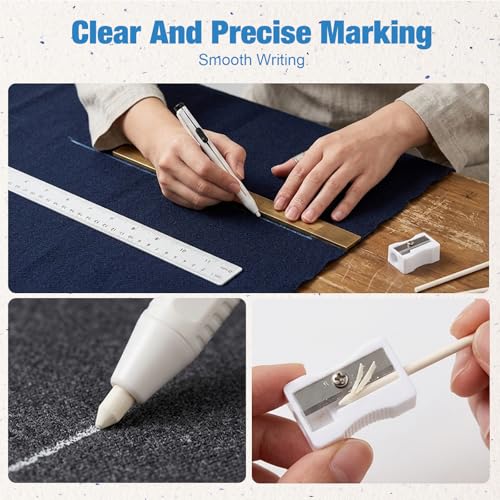 Fabric Marking Set for Sewing and Quilting, Tailor Chalk Kit