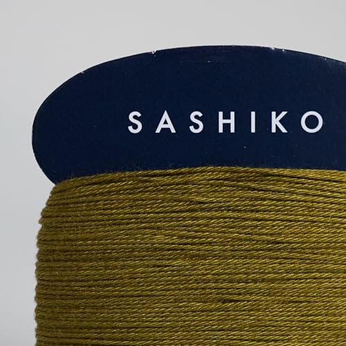 DARUMA Sashiko Thread Card Rolls Set of 3 (43.7 Yards x3) - Sewing & Embroidery, Includes Instruction Manual and Gift Packaging (Thin, Warbler) - color: Warbler, style: Thin