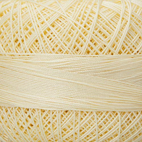 Lizbeth Size 80 HH80612 HH80 Cotton Thread 184 Yds 10G, Golden Yellow Lt. - color: Golden Yellow Lt.