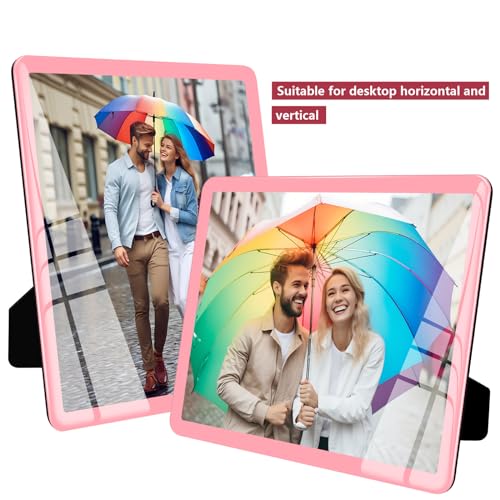 Bluesun Pink 8×10 Picture Frame, Vertical & Horizontal Wall & Tabletop - color: Pink, size: 8x10 （1 Pcs）