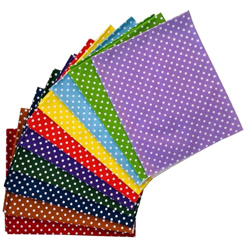 Fat Quarters Fabric Bundles Cotton Quilting Fabric, Dot - color: Dot
