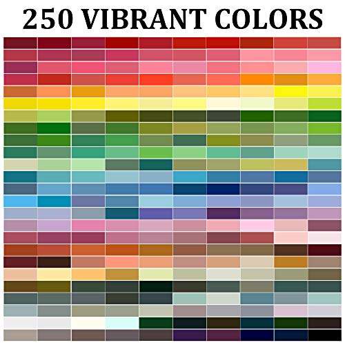 INSCRAFT 403 Pack Embroidery Kits for Adults, 250 Colours Embroidery Threads, Cross Stitch Kits for Beginners Bracelet and Craft Making, 153 Pcs Cross Stitch Tool, 4-Tier Transparent Craft Storage Box