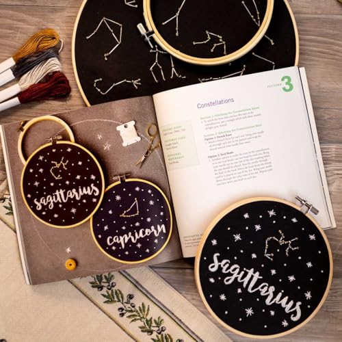 Star Signs Embroidery: Zodiac Patterns to Customize and Create (Embroidery Craft)