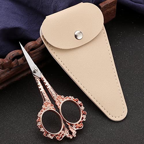 Sewing Embroidery Scissors, Little Crochet Shears - color: Rose Gold