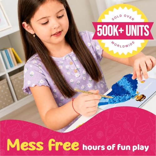 jackinthebox Poke Art Princess Themes Crafts Kit for Kids, Girls, Ages 4-8 - style: Princess