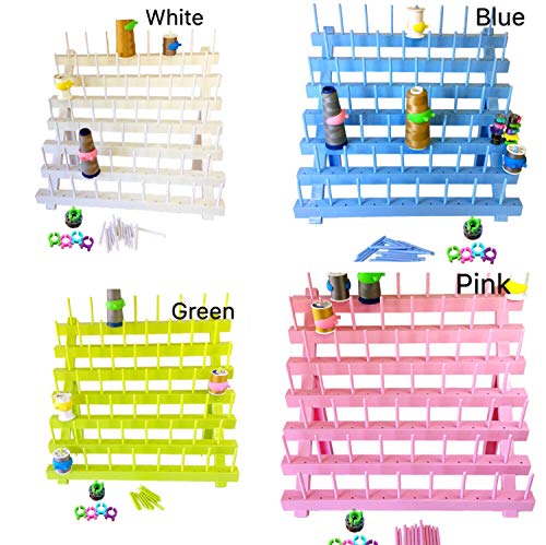 56 Piece Bobbin Holder Set for Sewing Machines - Bobbin Clamps for Organizing Threads and Avoiding Tangles