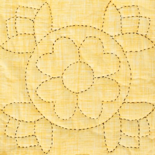 YLI Hand Quilting Thread - 100% Egyptian Cotton, Glazed, Strong & Tangle-Free, 500 yd. Spool - Gold - color: Gold