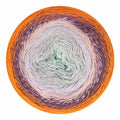 Scheepjes Cotton Whirl 1000m Cake - 710 Clementine Cloud Gradient Yarn - color: 710 Clementine Cloud