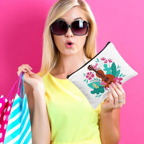 AMDAILY 24Pcs Sublimation Blank Canvas Makeup Bags, Bulk Blank Cosmetic Bag - color: White, size: 7.87 x 5.7Inch