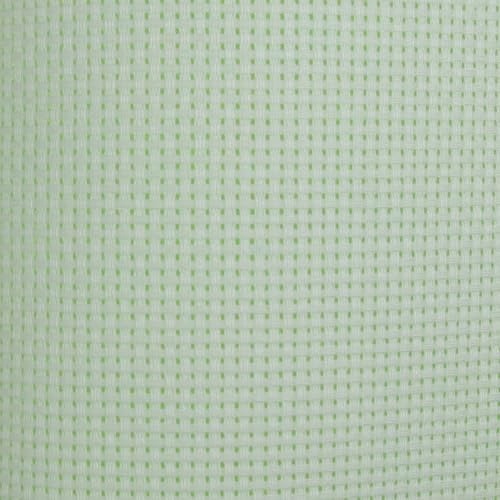 KCS one piece 19" x 28"(48cmx72cm) 11CT Counted Cotton Aida Cloth Cross Stitch Fabric (Light Green) - color: Light Green
